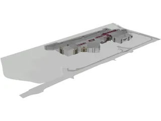 St. Louis Galleria Mall 3D Model