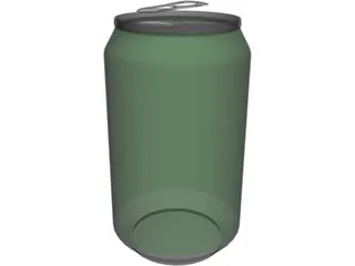 Beer Can 3D Model