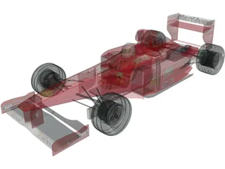 Ferrari F1 3D Model