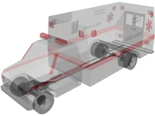 Ambulance 3D Model