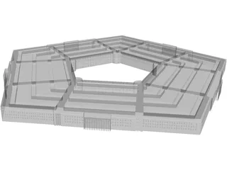 Pentagon 3D Model