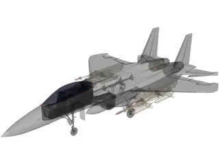 F-15E 3D Model