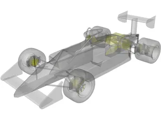 Formula 1 Car 3D Model