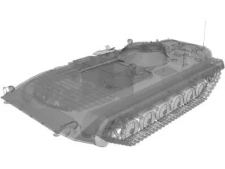BMP-1 3D Model