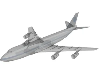 Boeing 747 3D Model