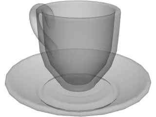 Cup Coffee 3D Model