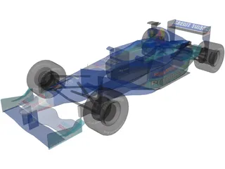 F1 Sauber 2001 3D Model