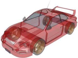 Subaru Impreza [Tuned] 3D Model