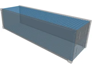 Shipping Container 3D Model