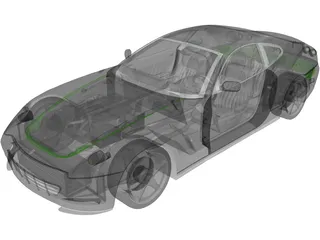 Ferrari 612 Scaglietti 3D Model