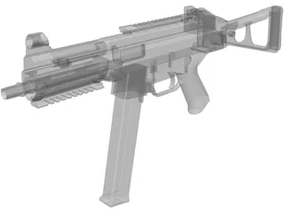Heckler&Koch UMP 3D Model