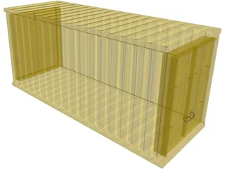 Container 3D Model