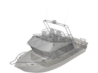 Fishing Boat 3D Model