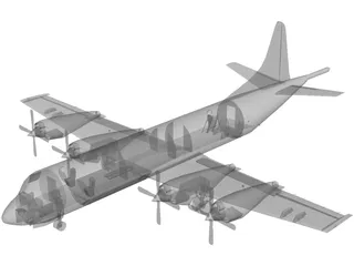 Lockheed P-3K Orion (RNZAF) 3D Model