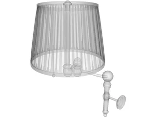 Classic Wall Lamp 3D Model