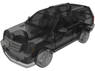 Cadillac Escalade Platinum (2012) 3D Model