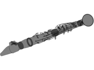 Clarinet 3D Model