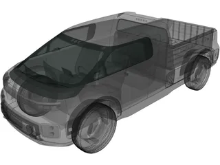 Neuron-EV T-One Concept (2019) 3D Model