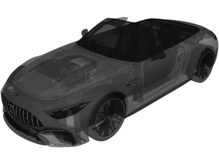 Mercedes-AMG SL63 (2022) 3D Model