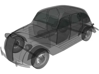 Toyota AA (1940) 3D Model