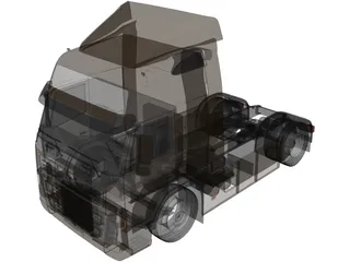 Volvo FM 4x2 (2010) 3D Model