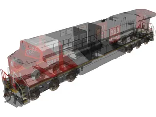 ES44AC CN GEVO 3D Model