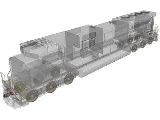 Norfolk Southern SD70ACe 3D Model