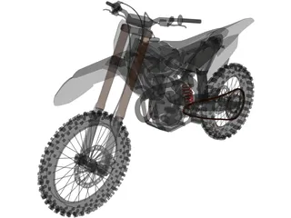 Honda CRF450 3D Model