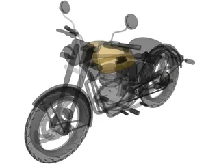 Royal Enfield Classic 350 3D Model