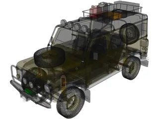 Land Rover Expedition (2012) 3D Model