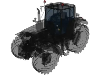 John Deere 6195M 3D Model