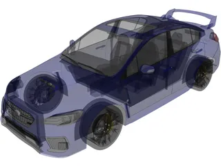 Subaru WRX STI [S209] (2019) 3D Model