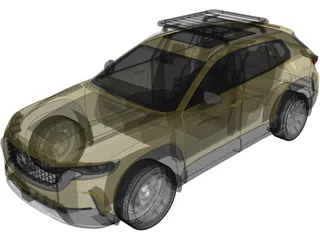 Mazda CX-50 (2024) 3D Model