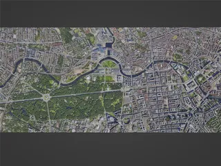 Berlin City, Germany (2023) 3D Model