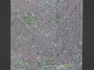 Milan City, Italy (2023) 3D Model