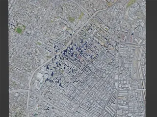 Los Angeles City, USA (2022) 3D Model