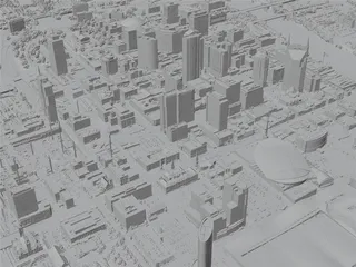 Nashville City, USA (2022) 3D Model