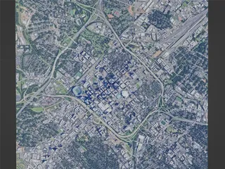Charlotte City, USA (2023) 3D Model