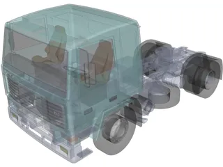 Volvo F-12 3D Model