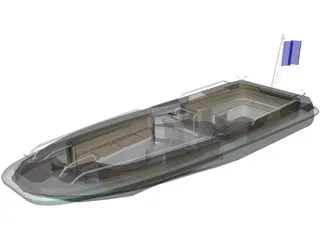 Speed Boat 3D Model