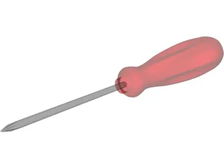 Philips Screwdriver 3D Model