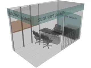 Retail Office 3D Model