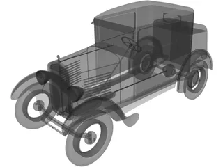 Salmson (1925) 3D Model