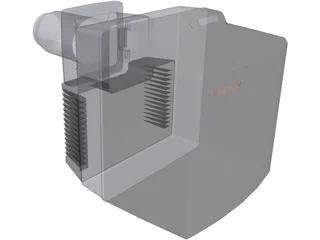 Weishaupt Brenner WL40 Gas 3D Model
