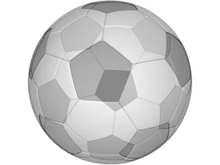 Soccer Ball 3D Model