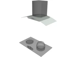 Kitchen Hood 3D Model