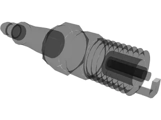 Spark Plug 3D Model