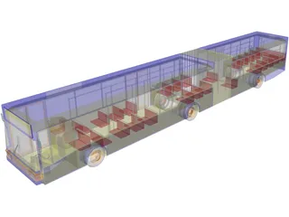 MAN Bus NG272 3D Model