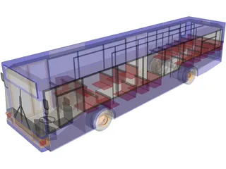 MAN Bus NL202 3D Model