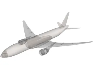 Boeing 777 3D Model